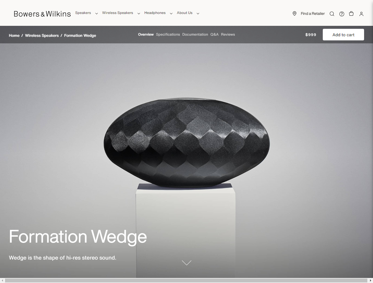 Bowers Wilkins Formation Wedge