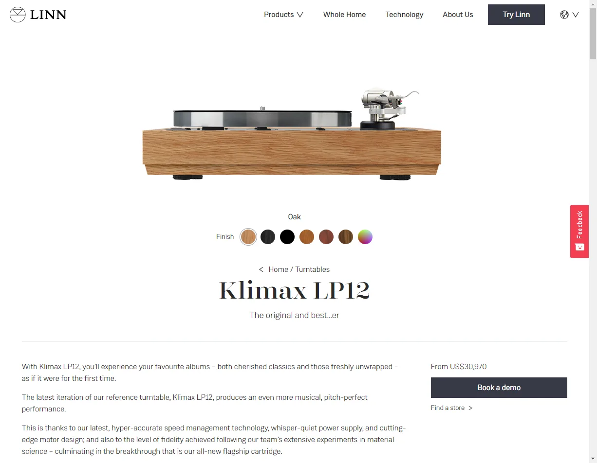 Linn Klimax LP12
