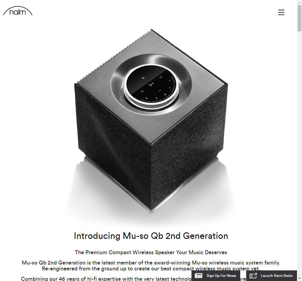 Naim Mu-so Qb 2nd Generation