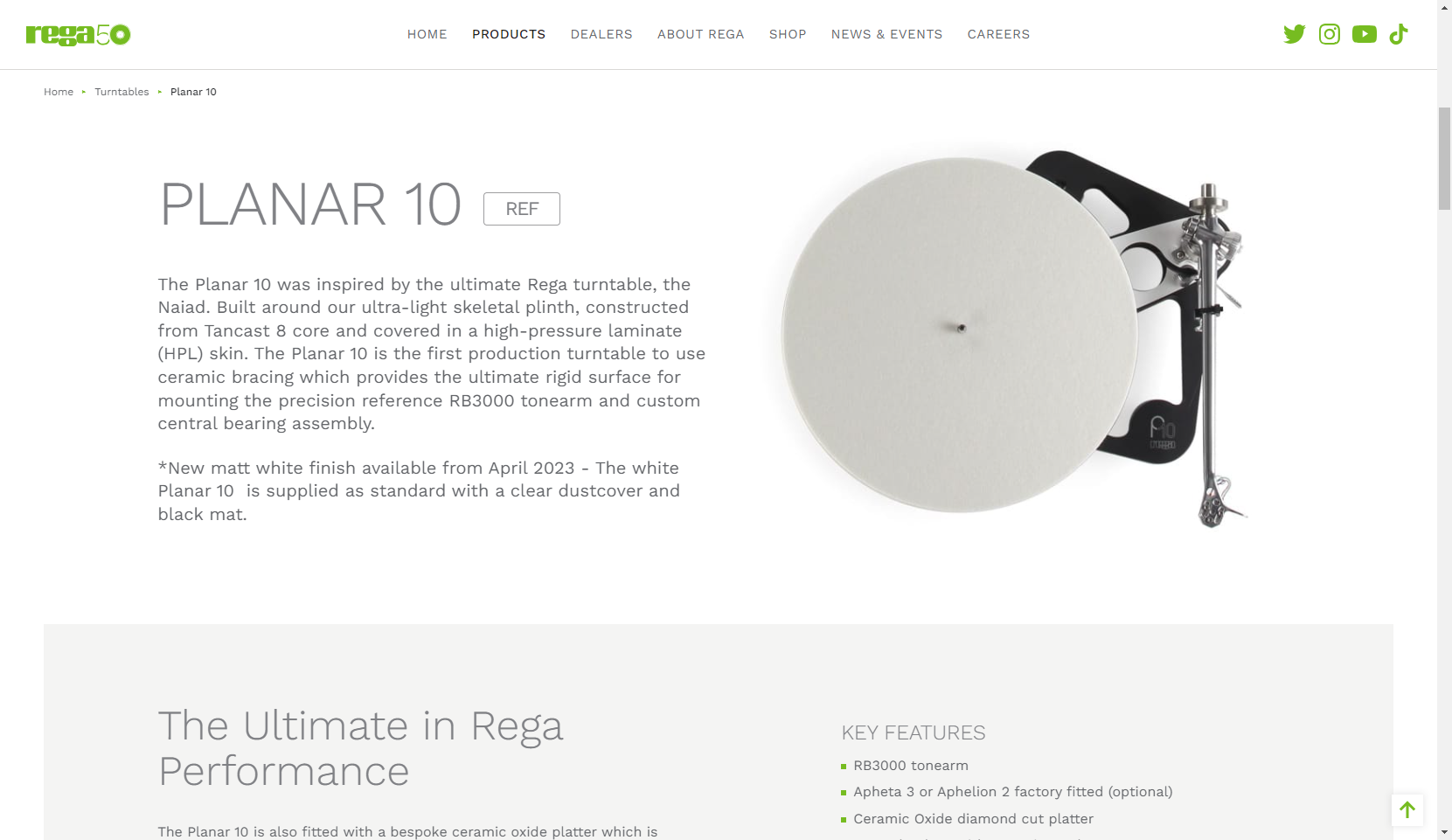 Rega Planar 10